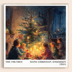 The Fir Tree Literary Art Print by Hans Christian Andersen