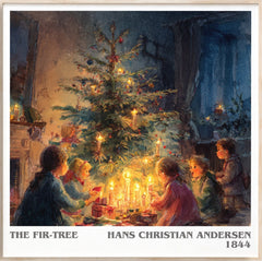 The Fir Tree Literary Art Print by Hans Christian Andersen