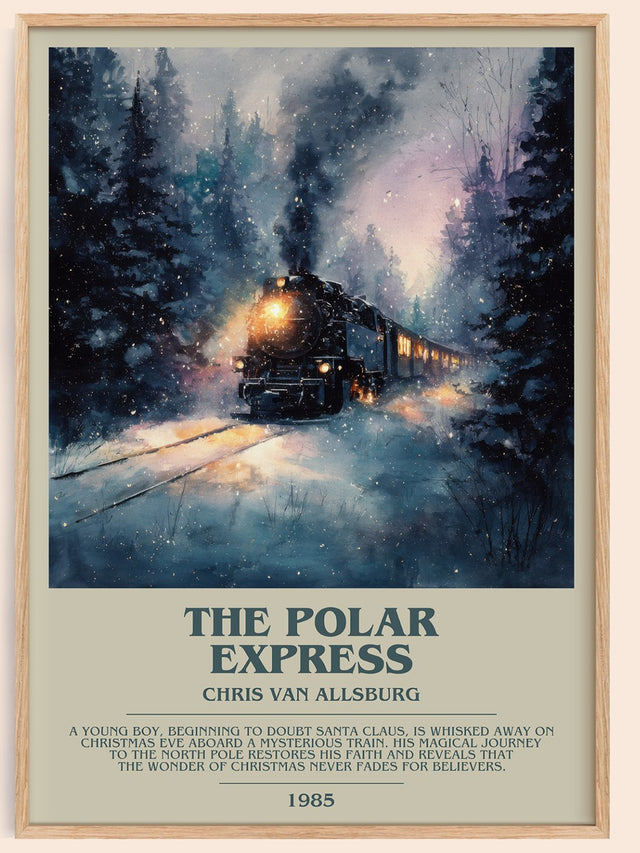 The Polar Express Bookish Wall Art by Chris Van Allsburg