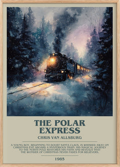 The Polar Express Bookish Wall Art by Chris Van Allsburg