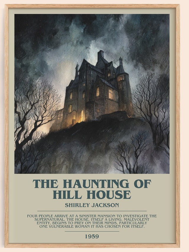The Haunting of Hill House Bookish Wall Art by Shirley Jackson
