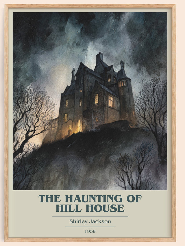 The Haunting of Hill House Book Cover Poster by Shirley Jackson