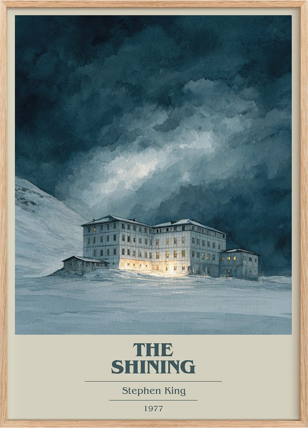The Shining Book Cover Poster by Stephen King