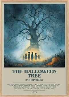 The Halloween Tree Bookish Wall Art by Ray Bradbury