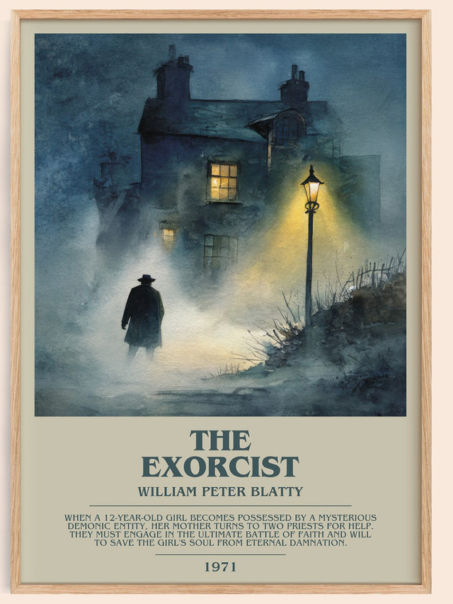 The Exorcist Bookish Wall Art by William Peter Blatty