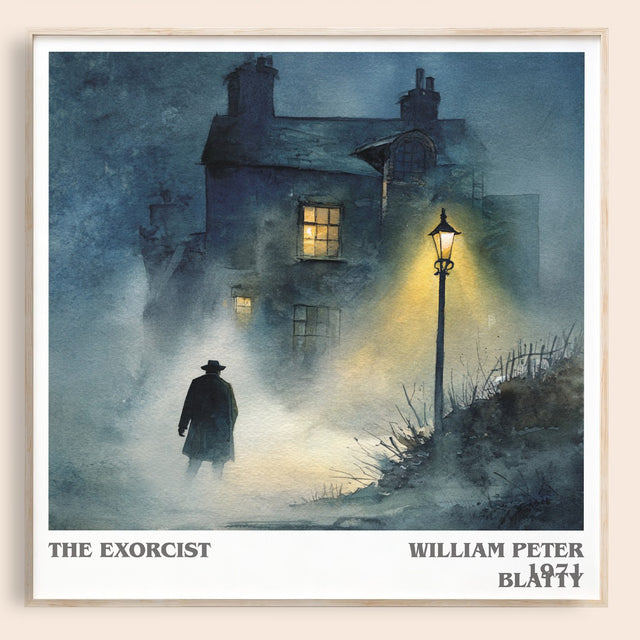 The Exorcist Literary Art Print by William Peter Blatty
