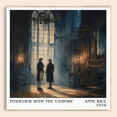 Interview with the Vampire Literary Art Print by Anne Rice