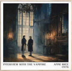 Interview with the Vampire Literary Art Print by Anne Rice