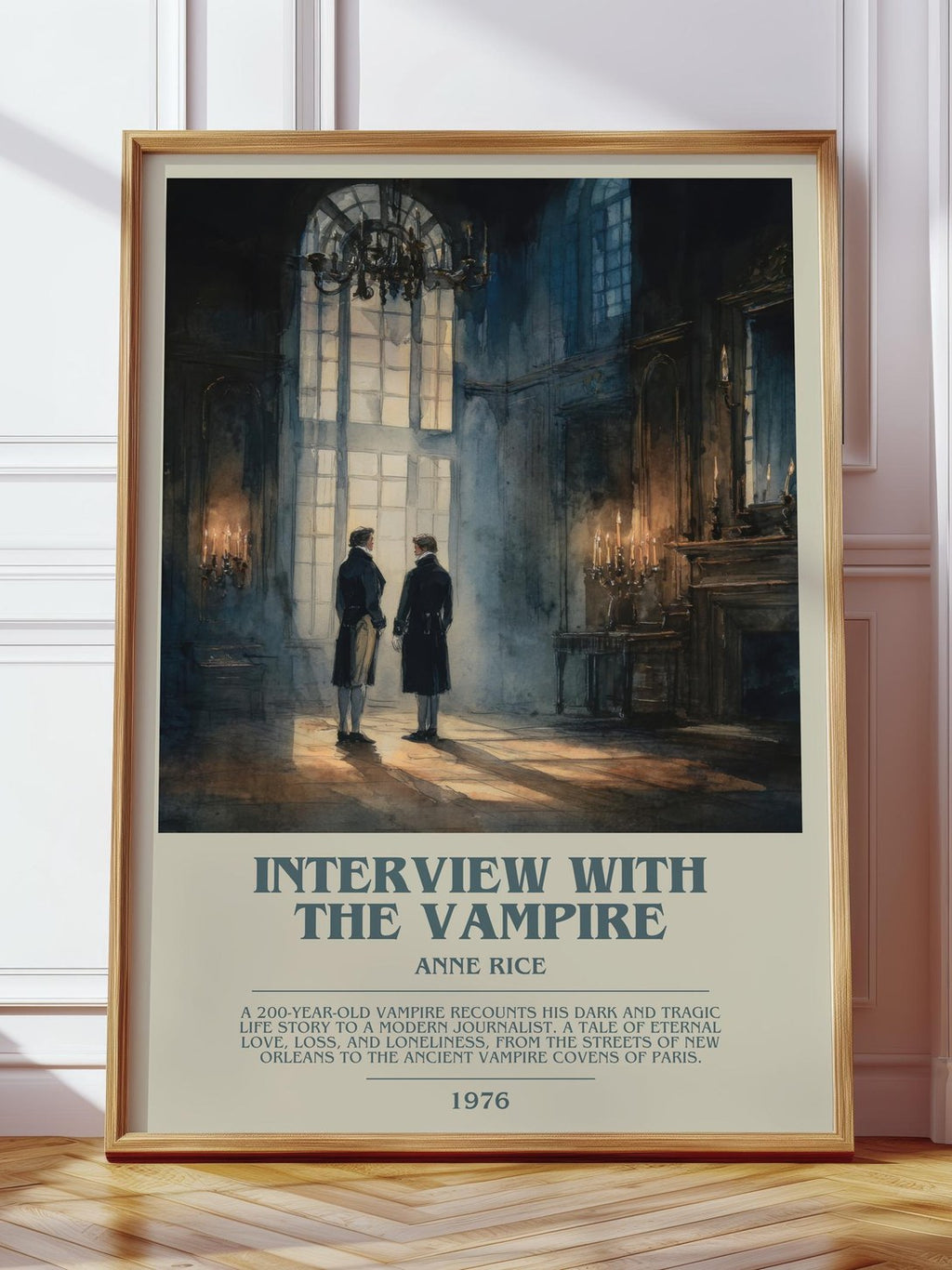 Interview with the Vampire Bookish Wall Art by Anne Rice - image 1