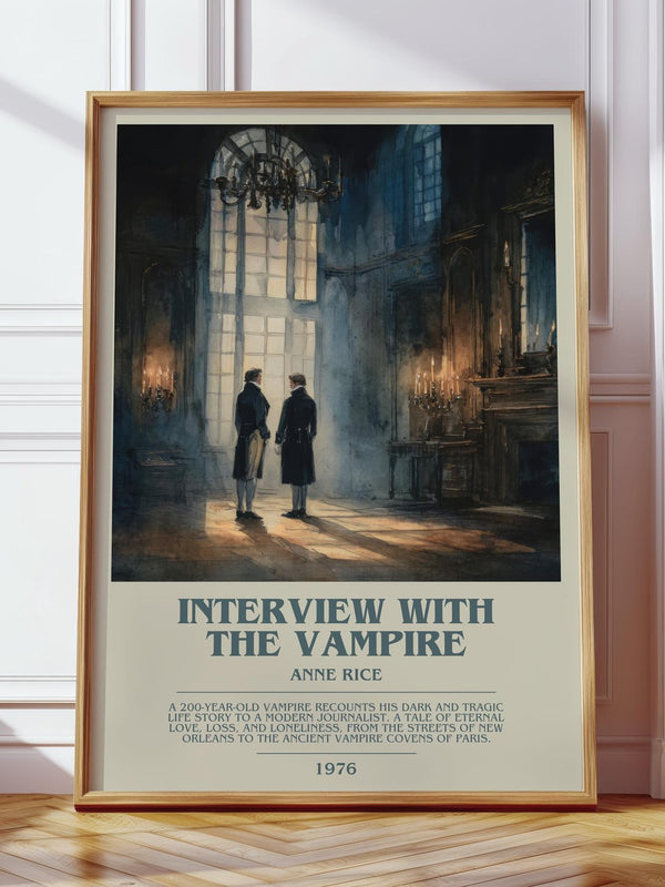 Interview with the Vampire Bookish Wall Art by Anne Rice - image 1