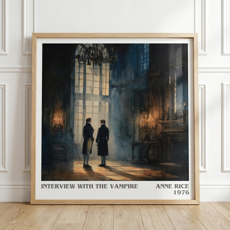 Interview with the Vampire Literary Art Print by Anne Rice - image 1
