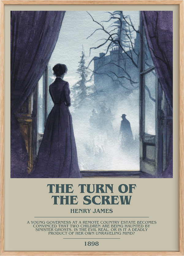 The Turn of the Screw Bookish Wall Art by Henry James