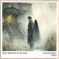 The Woman in Black Literary Art Print by Susan Hill