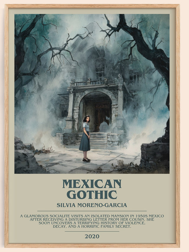 Mexican Gothic Bookish Wall Art by Silvia Moreno-Garcia