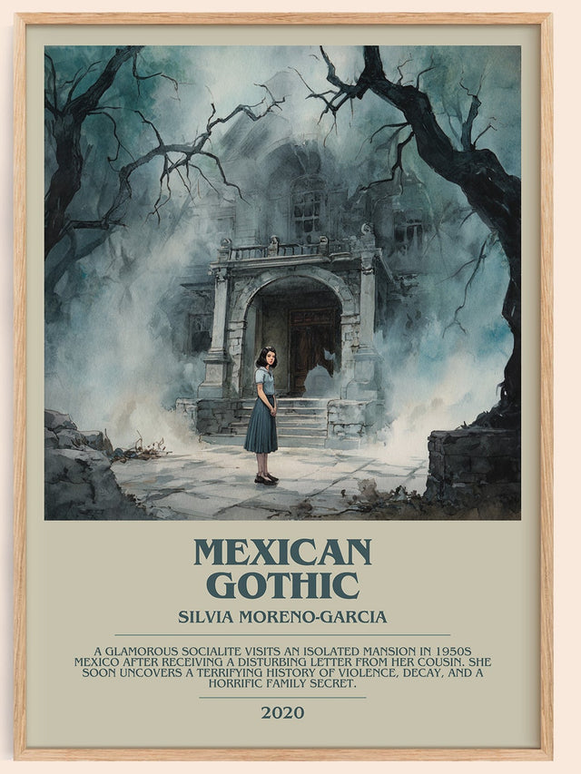 Mexican Gothic Bookish Wall Art by Silvia Moreno-Garcia