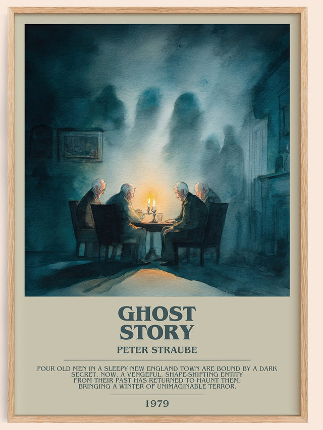 Ghost Story Bookish Wall Art by Peter Straube