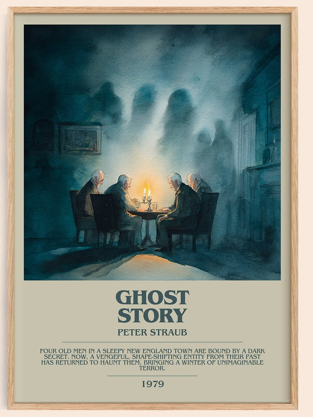 Ghost Story Bookish Wall Art by Peter Straube