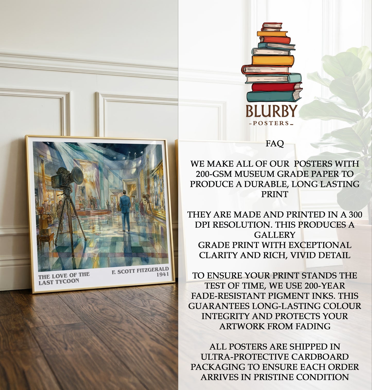 The Love Of The Last Tycoon Literary Art Print by F. Scott Fitzgerald