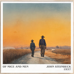 Of Mice and Men Literary Art Print by John Steinbeck