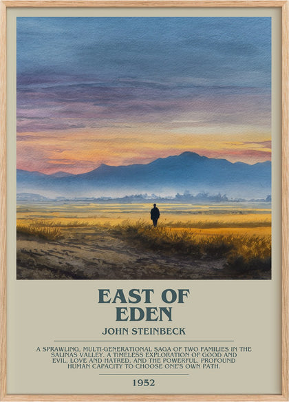 East of Eden Bookish Wall Art by John Steinbeck
