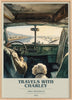 Travels with Charley Book Cover Poster by John Steinbeck