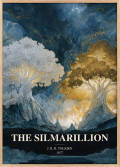 The Silmarillion Book Watercolour Illustration by J. R. R. Tolkien