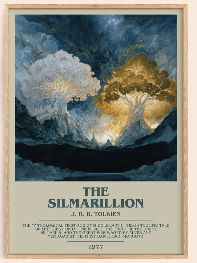 The Silmarillion Bookish Wall Art by J. R. R. Tolkien