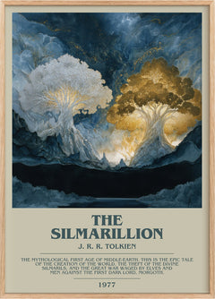 The Silmarillion Bookish Wall Art by J. R. R. Tolkien