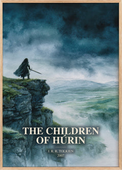Children Of Húrin Book Watercolour Illustration by J. R. R. Tolkien