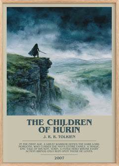 The Children of Húrin Bookish Wall Art by J. R. R. Tolkien