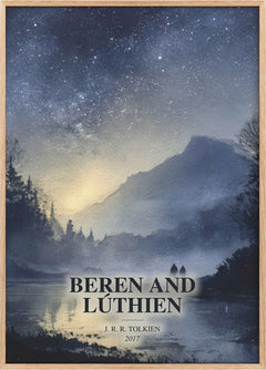 Beren And Lúthien Book Watercolour Illustration by J. R. R. Tolkien
