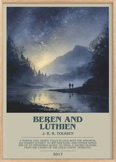 Beren and Lúthien Bookish Wall Art by J. R. R. Tolkien