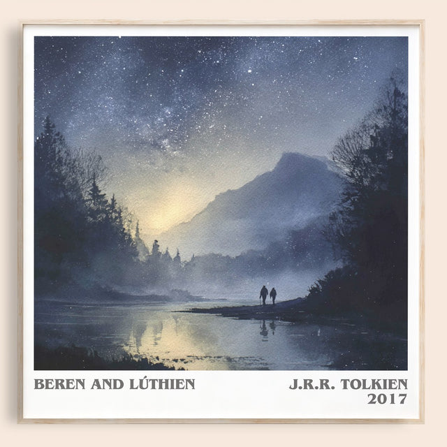 Beren and Lúthien Literary Art Print by J. R. R. Tolkien
