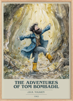 The Adventures of Tom Bombadil Book Cover Poster by J. R. R. Tolkien