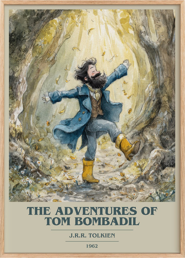 The Adventures of Tom Bombadil Book Cover Poster by J. R. R. Tolkien