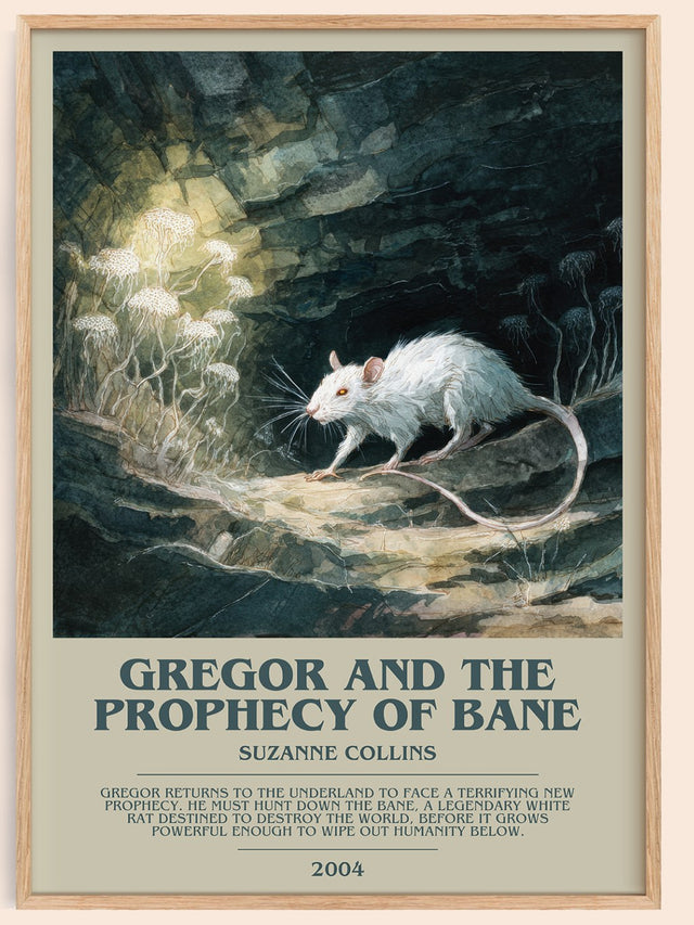 Gregor and the Prophecy of Bane Bookish Wall Art by Suzanne Collins