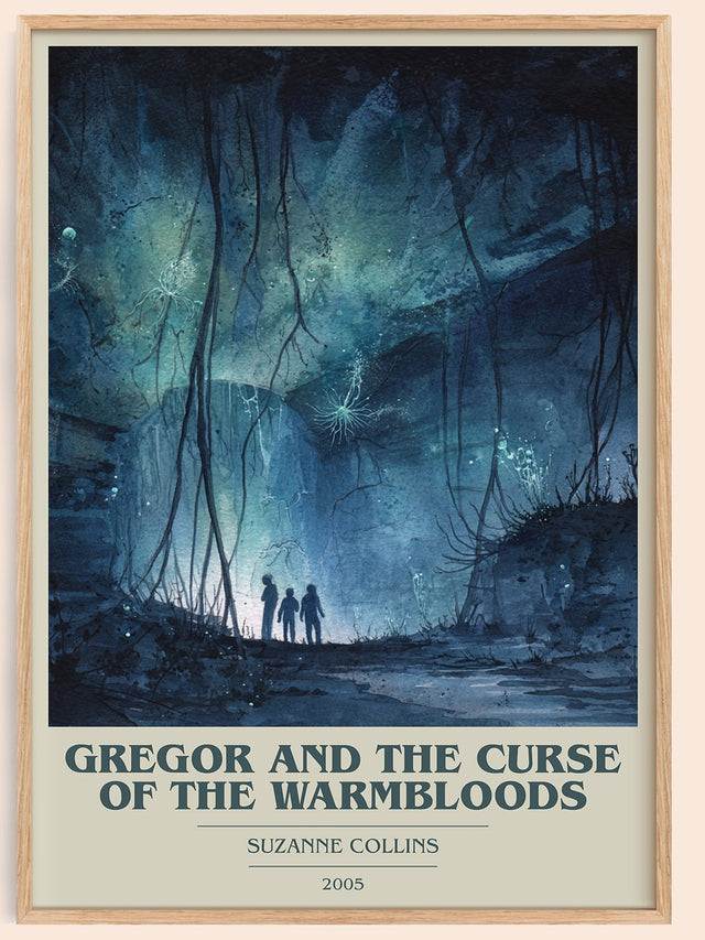 Gregor and the Curse of the Warmbloods Book Cover Poster by S. Collins