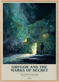 Gregor and the Marks of Secret Book Cover Poster by Suzanne Collins