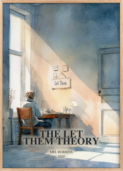 The Let Them Theory Book Watercolour Illustration by Mel Robbins