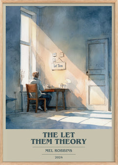 The Let Them Theory Book Cover Poster by Mel Robbins