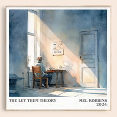 The Let Them Theory Literary Art Print by Mel Robbins