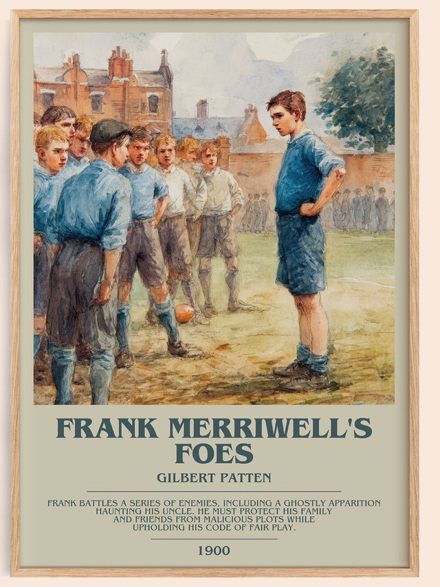 Frank Merriwell's Foes Bookish Wall Art by Gilbert Patten