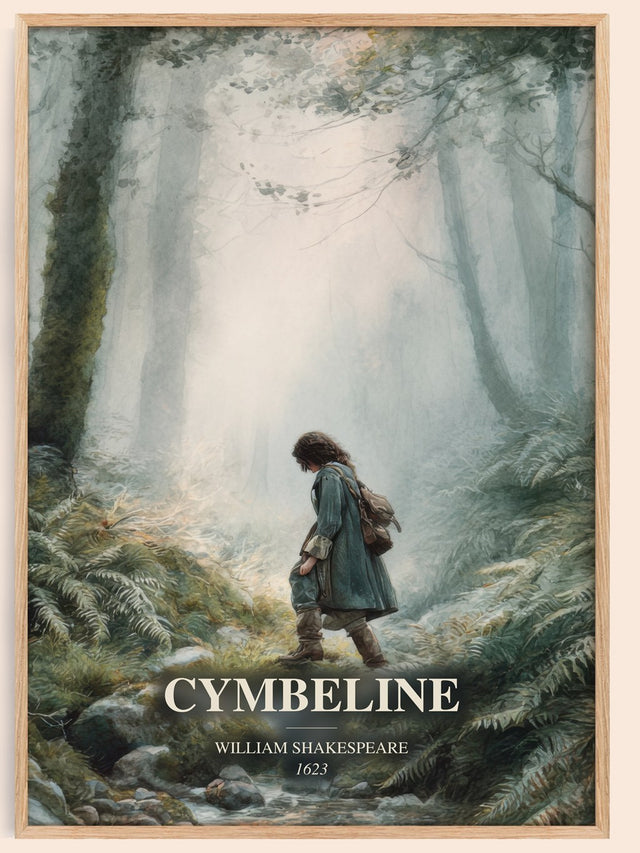 Cymbeline Book Watercolour Illustration by William Shakespeare
