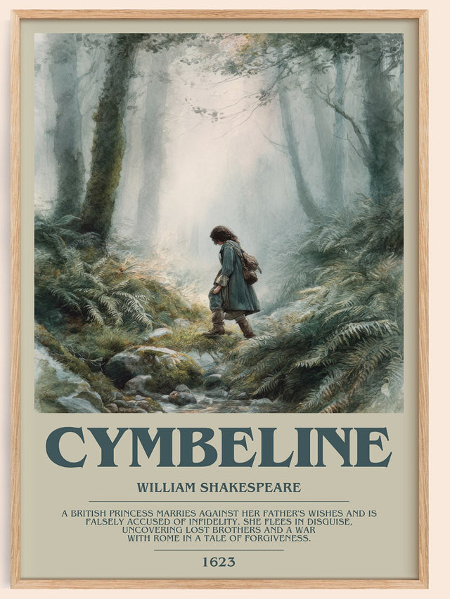 Cymbeline Bookish Wall Art by William Shakespeare