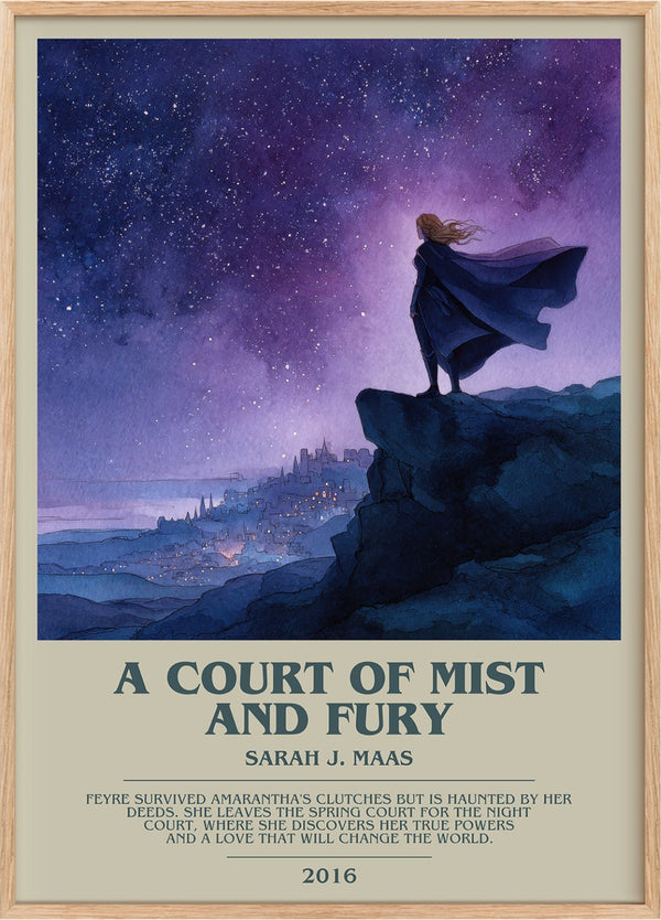 A Court of Mist and Fury Bookish Wall Art by Sarah J. Maas
