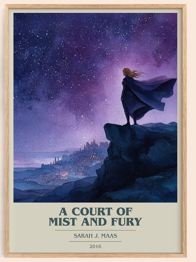 A Court of Mist and Fury Book Cover Poster by Sarah J. Maas