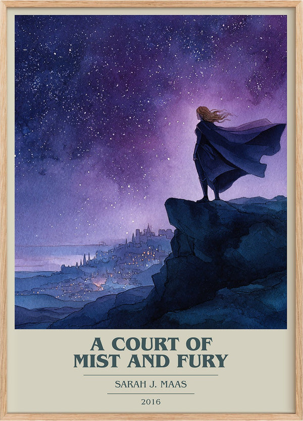 A Court of Mist and Fury Book Cover Poster by Sarah J. Maas