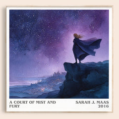 A Court of Mist and Fury Literary Art Print by Sarah J. Maas