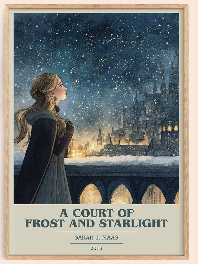 A Court of Frost and Starlight Book Cover Poster by Sarah J. Maas