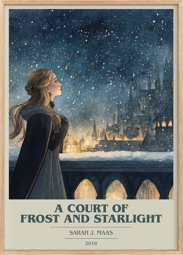 A Court of Frost and Starlight Book Cover Poster by Sarah J. Maas